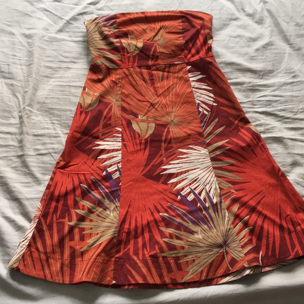 Strapless sundress